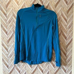 Icebreaker GT Zip Wool Women’s Layering Shirt Size Medium
